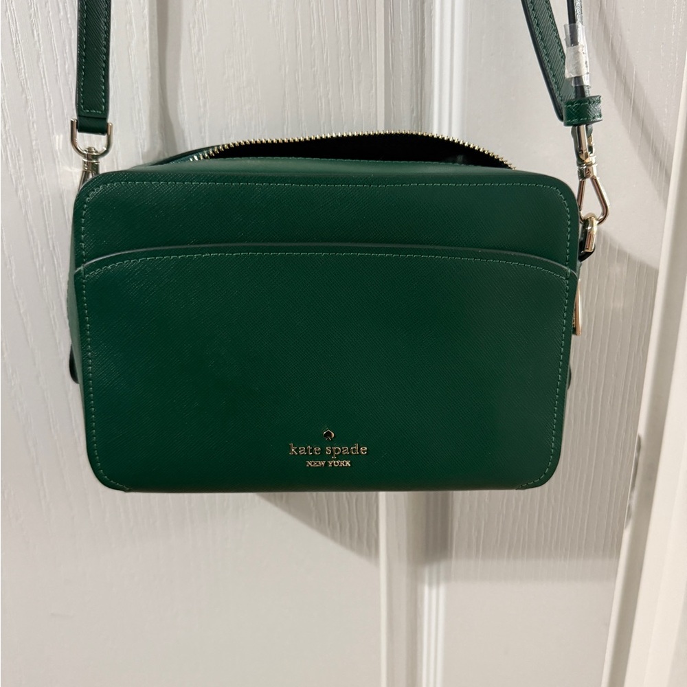 Kate Spade Forest Green Crossbody Bag